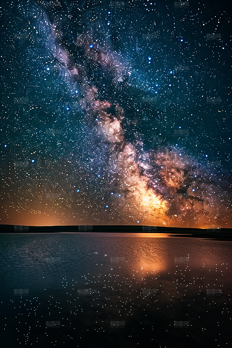 灿烂星空宇宙星辰素材