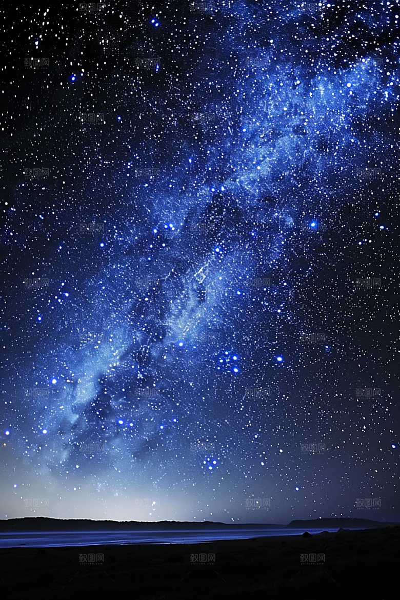 灿烂星空天空星辰素材