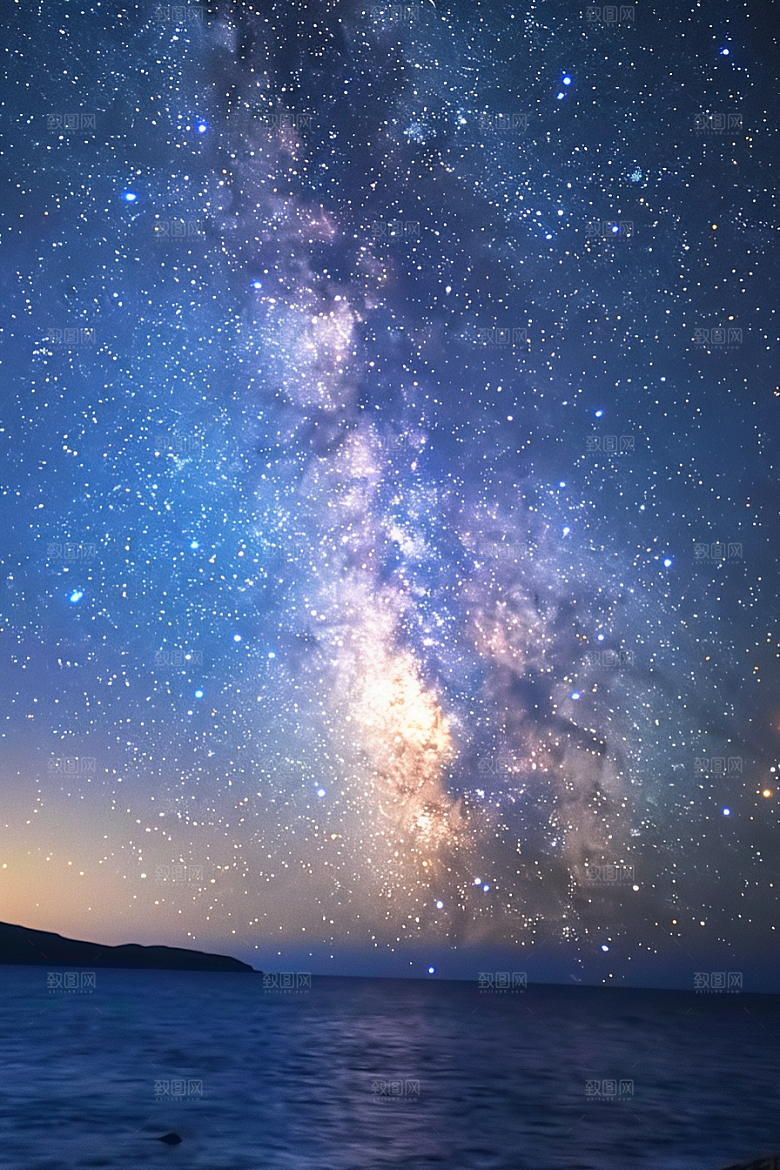 灿烂星空高清宇宙素材