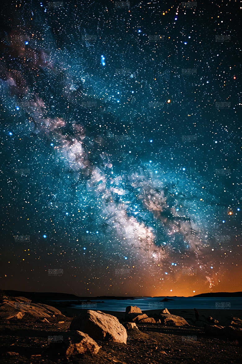 灿烂星空宇宙高清素材