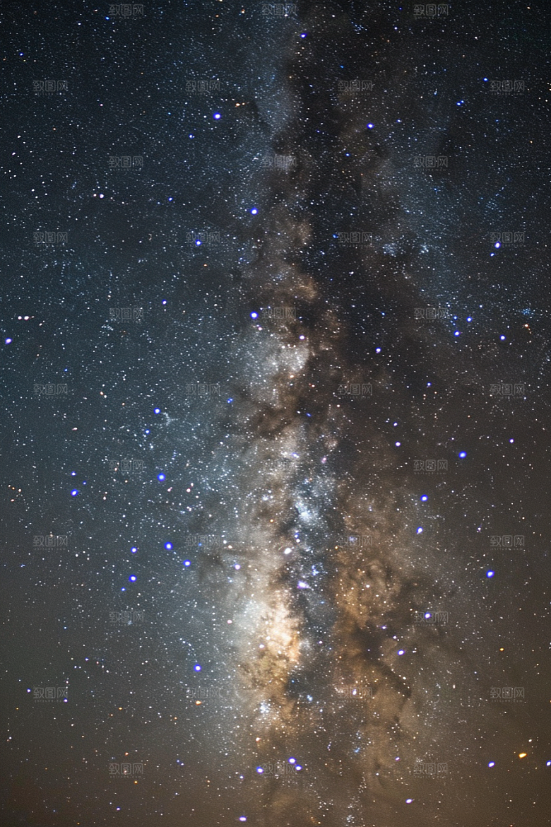 灿烂星空唯美高清素材