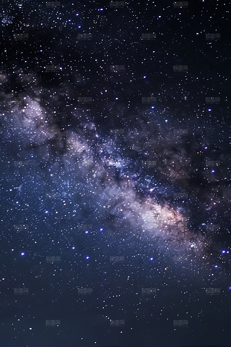 灿烂星空高清唯美素材