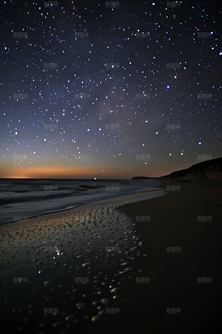灿烂星空高清唯美素材