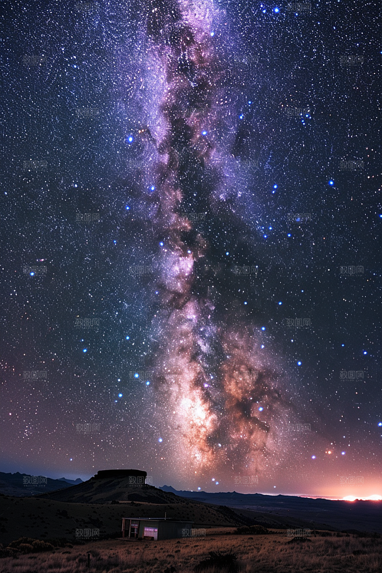 灿烂星空天空宇宙素材