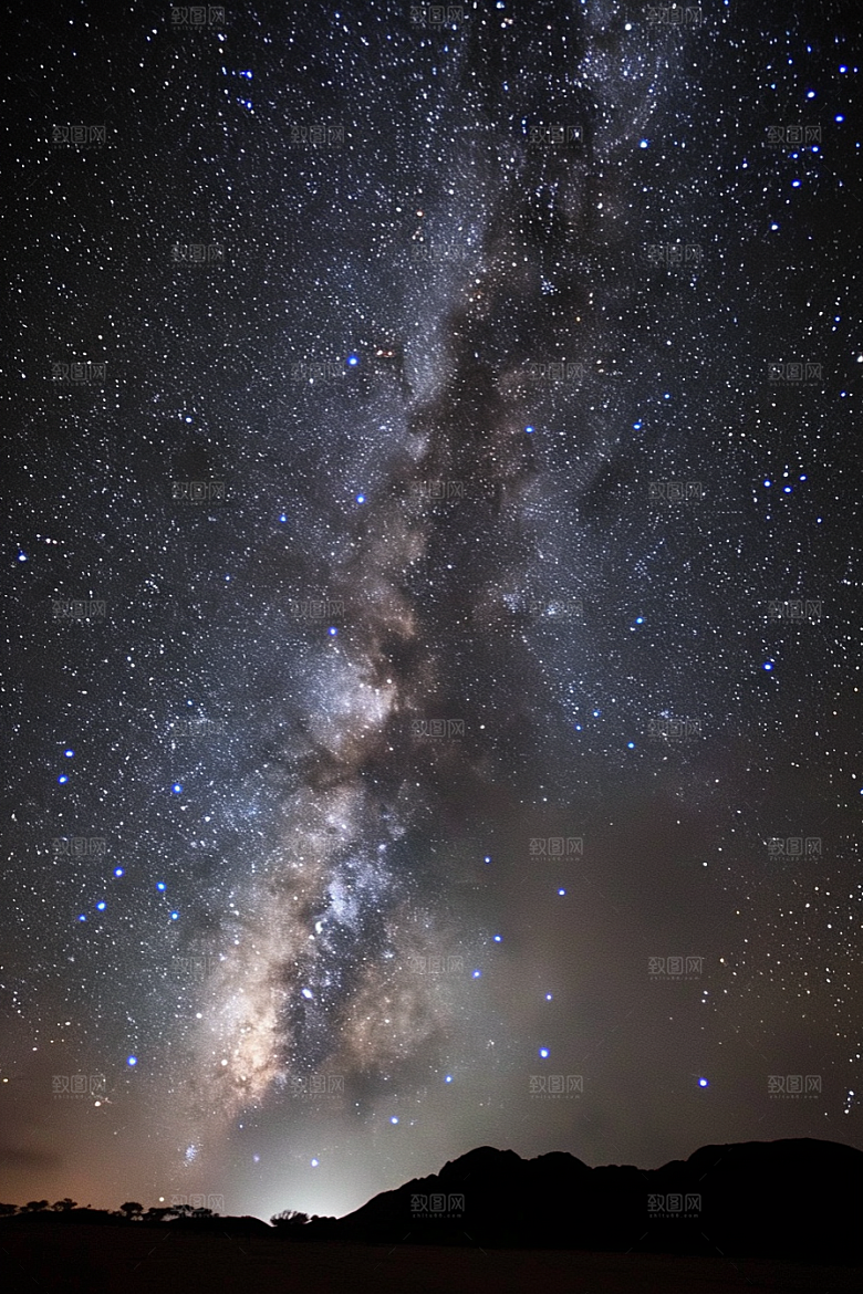 灿烂星空宇宙浪漫素材