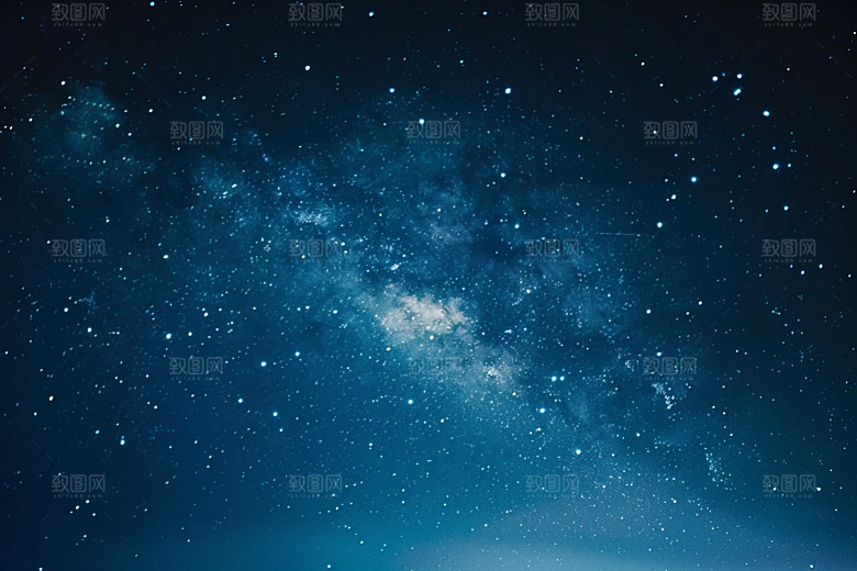 灿烂星空浪漫天空素材