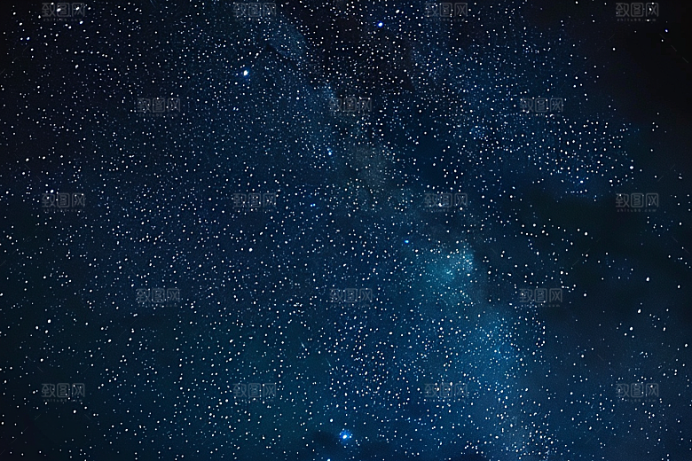 灿烂星空银河浪漫素材