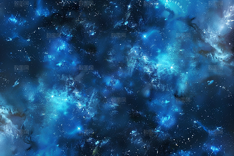 灿烂星空浪漫夜晚素材