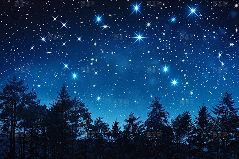 灿烂星空宇宙唯美素材