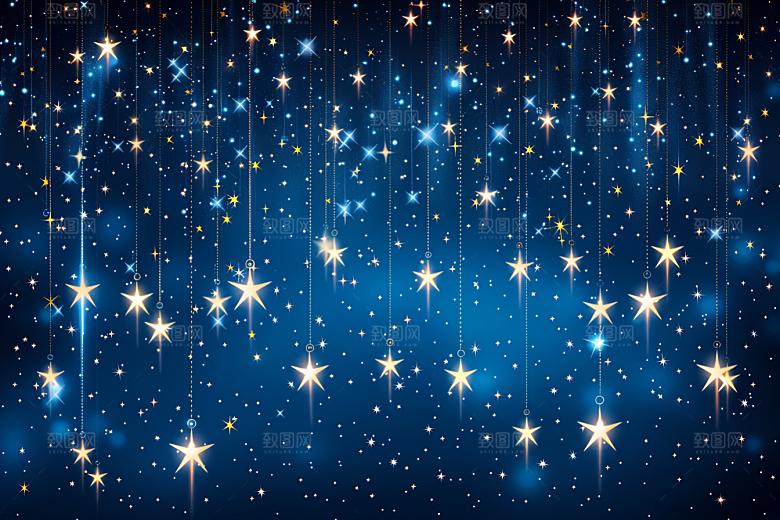 灿烂星空天空太阳系素材