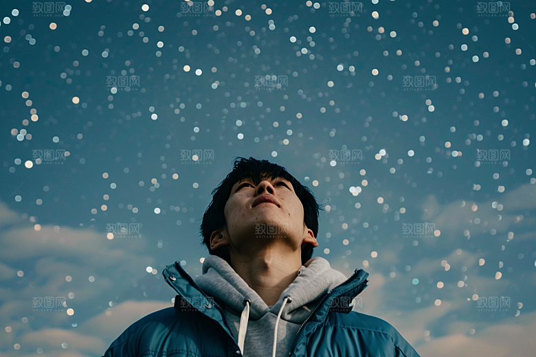 灿烂星空高清天空素材
