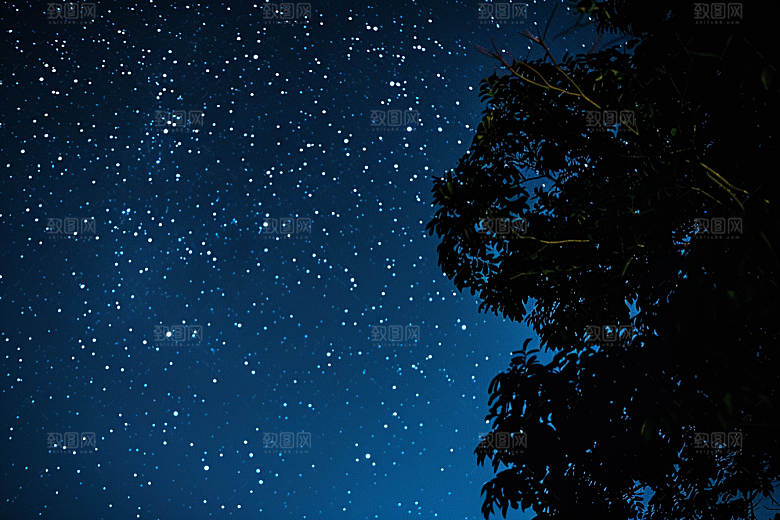 灿烂星空高清梦幻素材