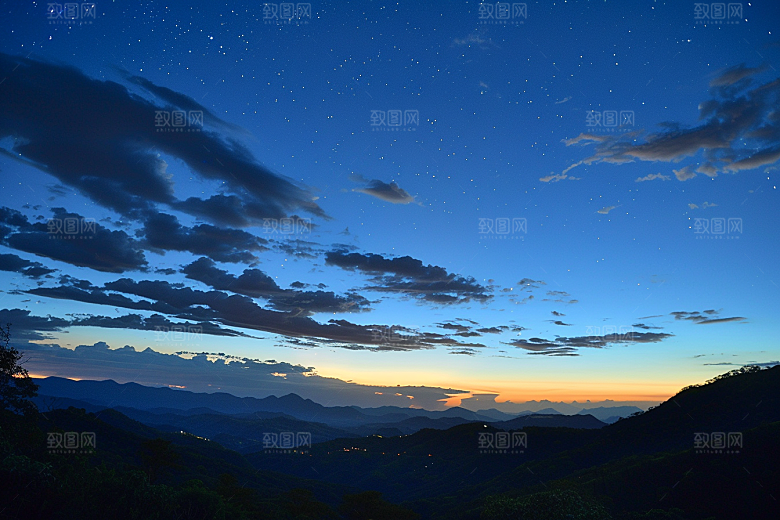 灿烂星空宇宙太阳系素材
