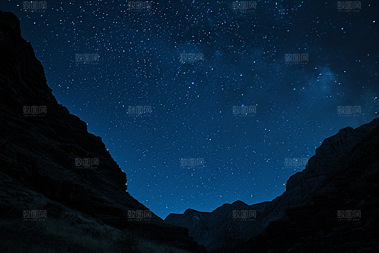 灿烂星空唯美星辰素材