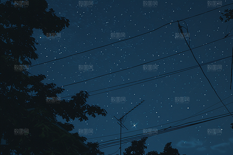 灿烂星空高清太阳系素材