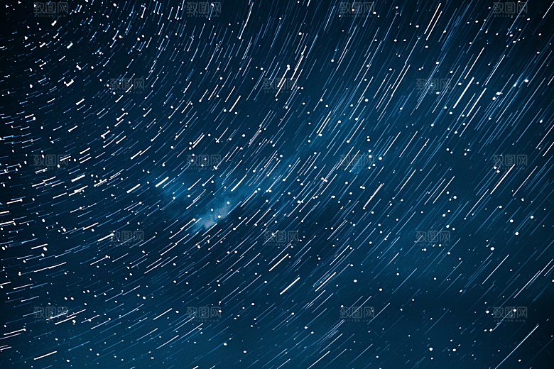 灿烂星空天空夜晚素材