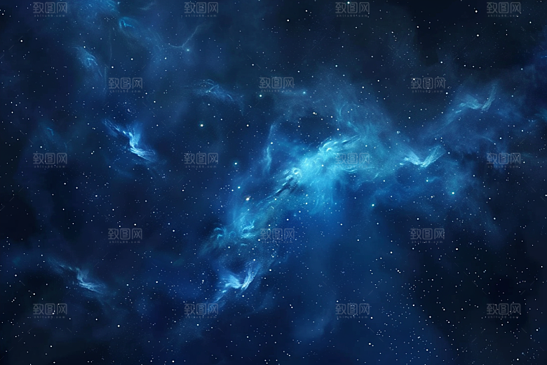 灿烂星空梦幻夜晚素材
