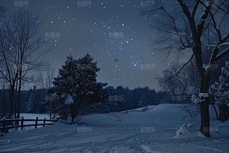 灿烂星空天空夜晚素材