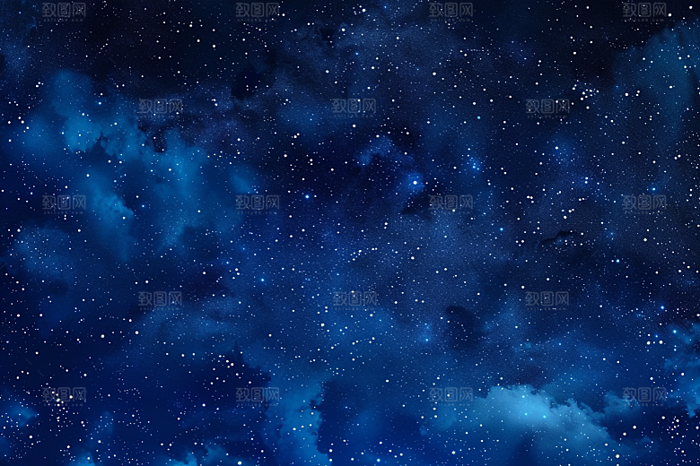 灿烂星空唯美梦幻素材