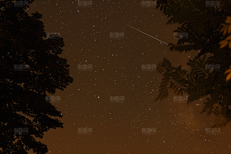 灿烂星空唯美宇宙素材