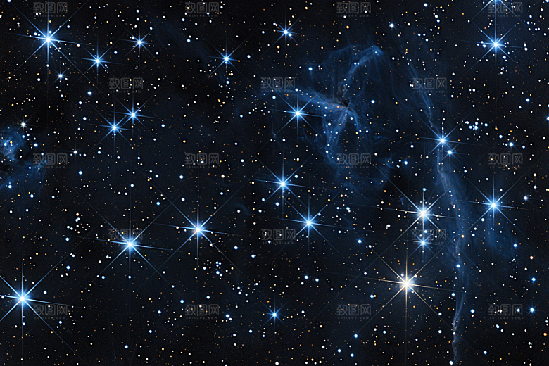 灿烂星空宇宙浪漫素材