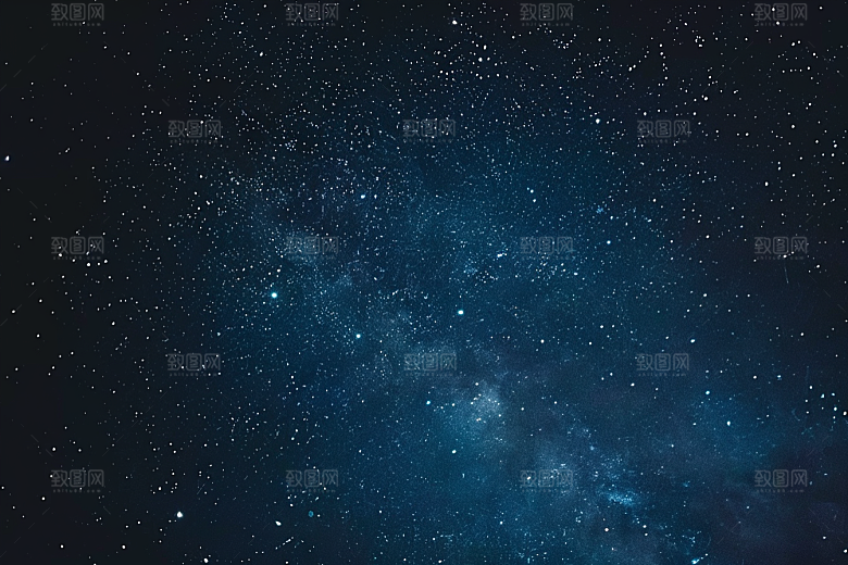 灿烂星空高清太阳系素材