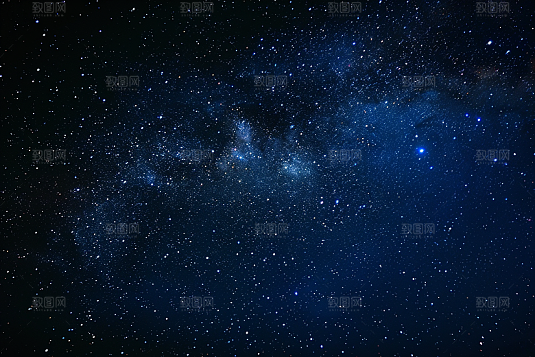灿烂星空浪漫天空素材
