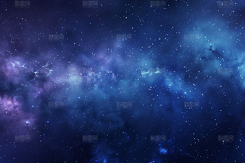 灿烂星空浪漫夜晚素材