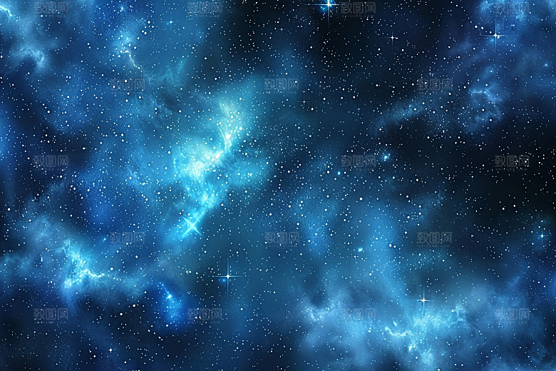灿烂星空宇宙星辰素材