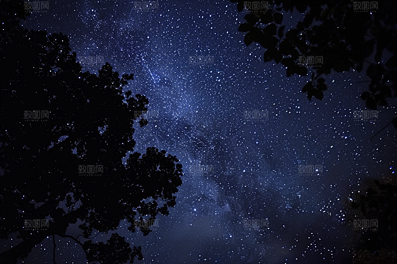 灿烂星空高清宇宙素材