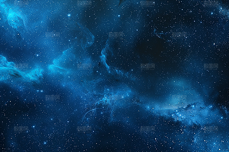 灿烂星空浪漫唯美素材