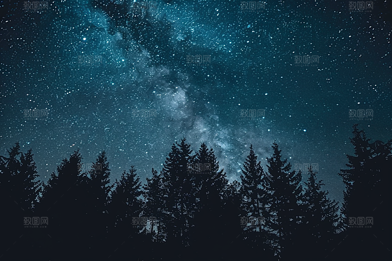灿烂星空星辰宇宙素材