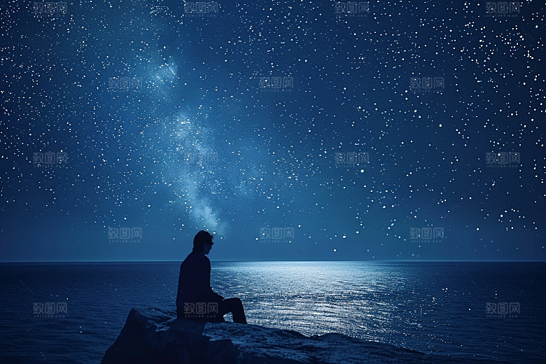 灿烂星空高清太阳系素材