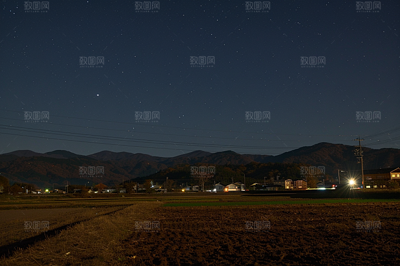 灿烂星空高清浪漫素材