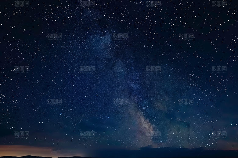 灿烂星空高清天空素材