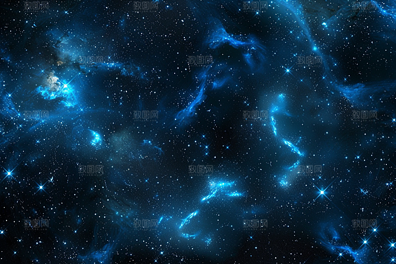 灿烂星空浪漫梦幻素材