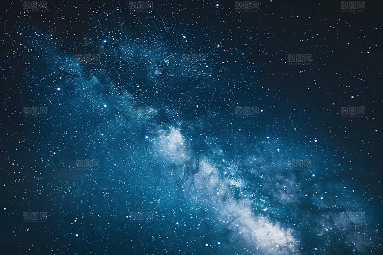灿烂星空高清浪漫素材