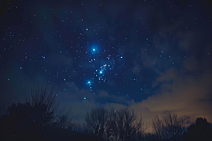 灿烂星空天空太阳系素材