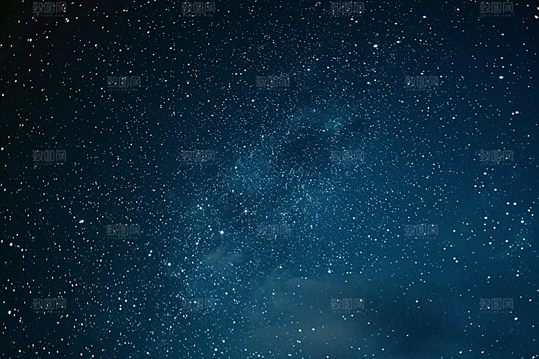 灿烂星空天空高清素材