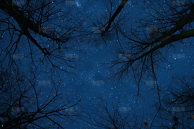 灿烂星空星辰梦幻素材