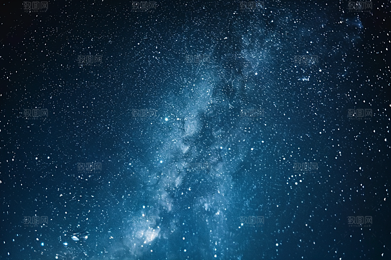 灿烂星空梦幻唯美素材
