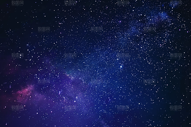 灿烂星空宇宙浪漫素材