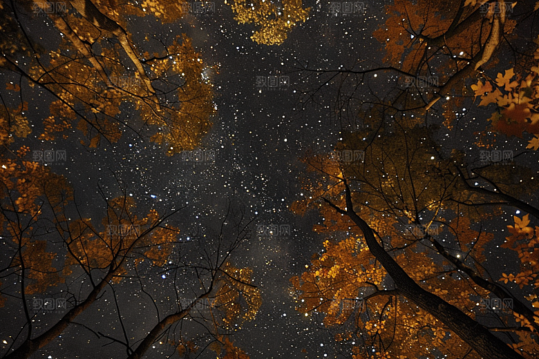 灿烂星空太阳系高清素材