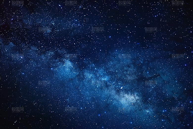 灿烂星空天空夜晚素材
