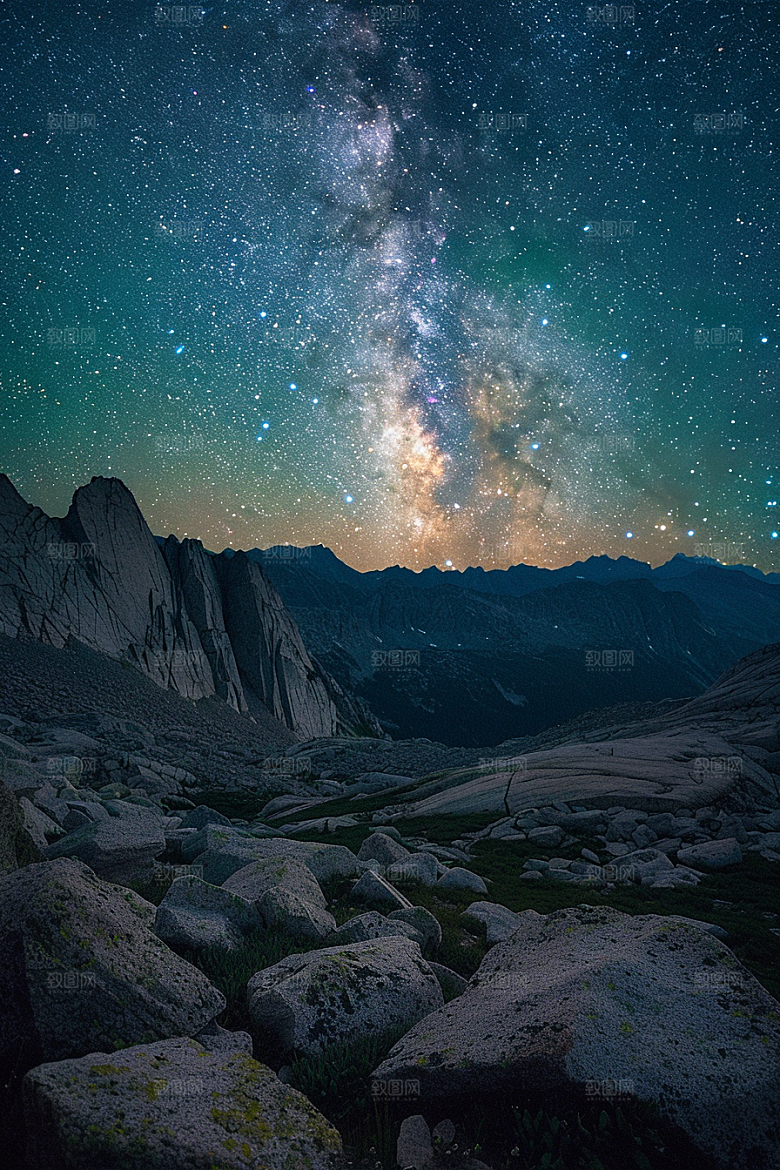 灿烂星空宇宙唯美素材