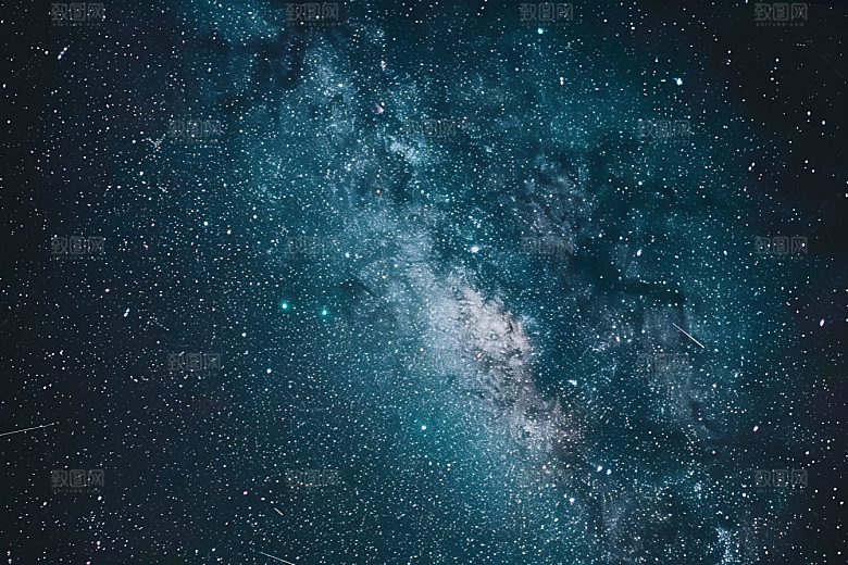 灿烂星空星辰唯美素材