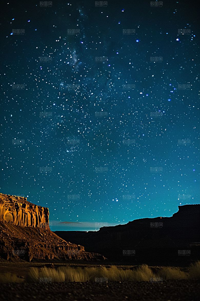 灿烂星空天空星辰素材