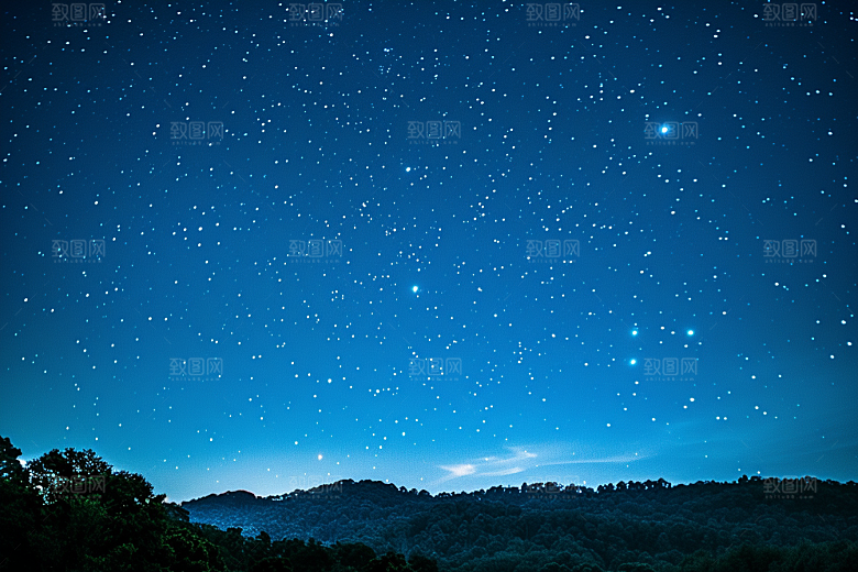 灿烂星空高清宇宙素材