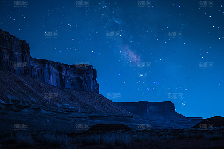 灿烂星空高清太阳系素材