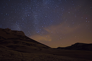 灿烂星空星辰银河素材